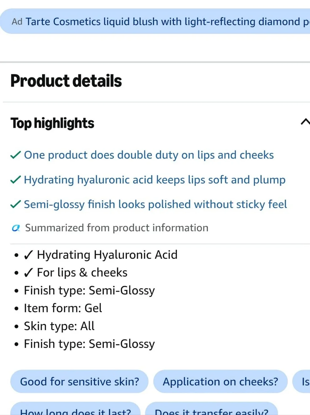 The Creme Shop X My Melody Juice Tint Lip & Cheek Stain – Cookie Crush